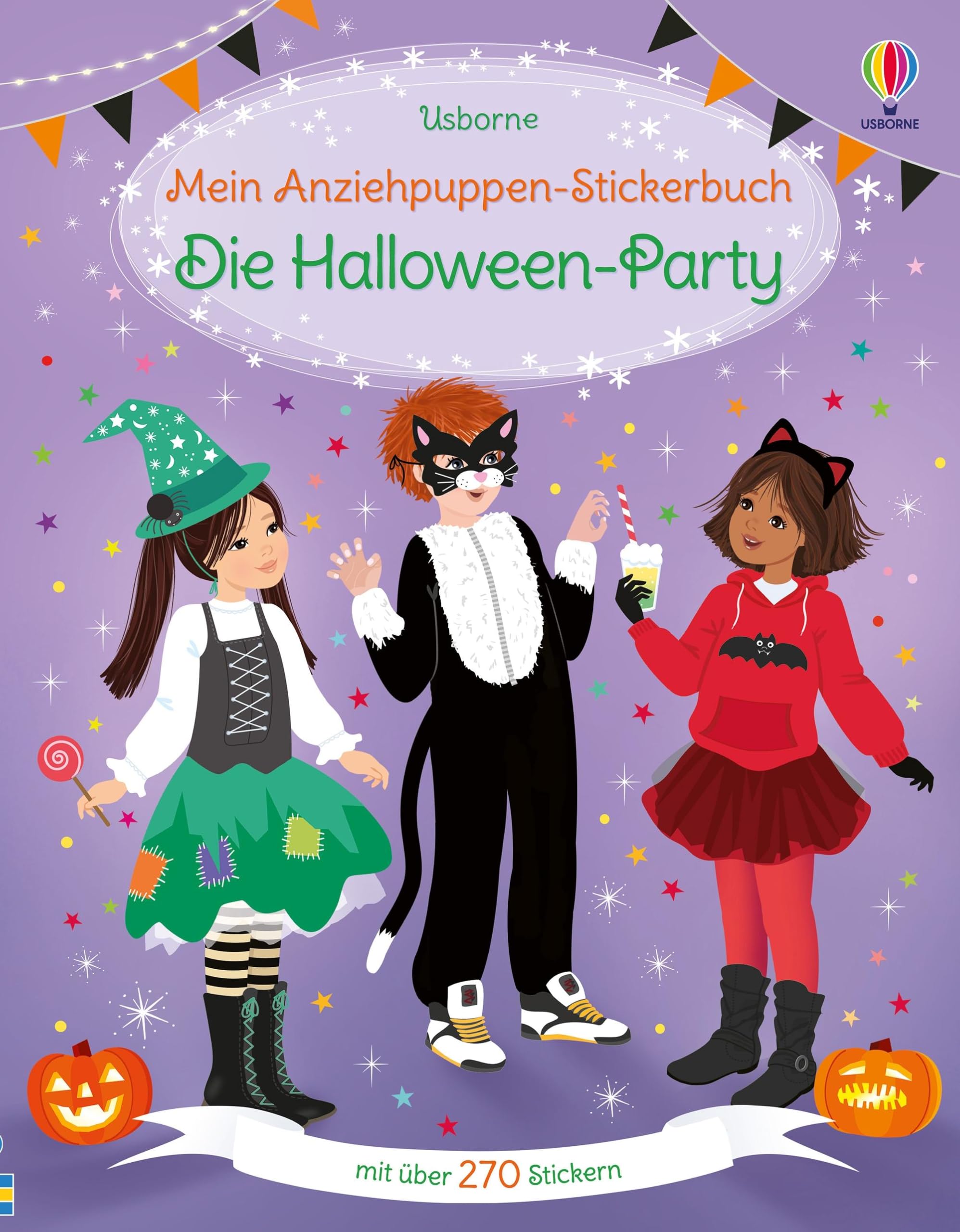 Mein Anziehpuppen-Stickerbuch: Die Halloween-Party Non-fiction