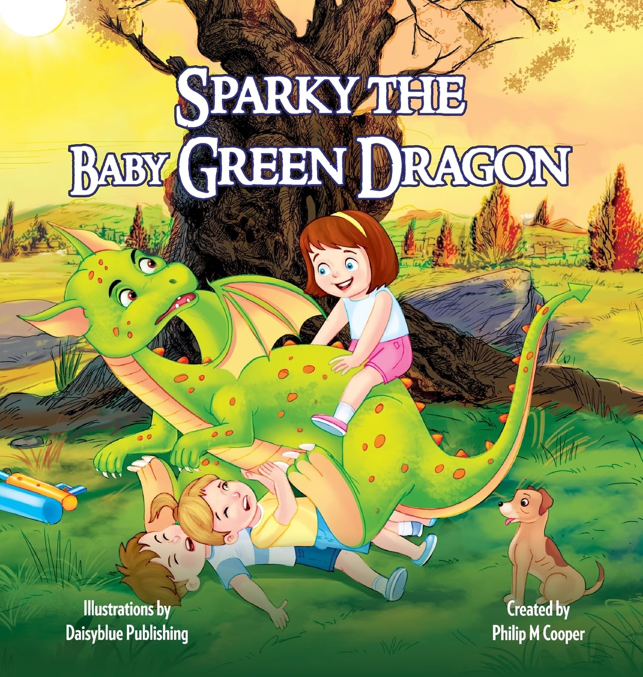 Sparky the  Baby Green Dragon Novels & Short Stories