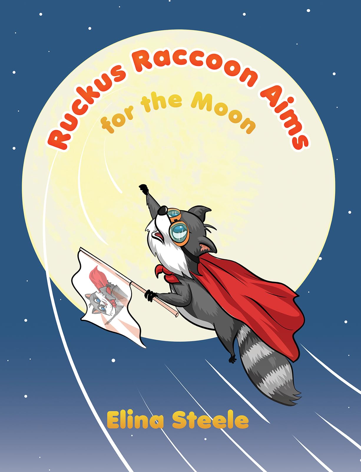 Ruckus Raccoon Aims for the Moon Novels & Short Stories