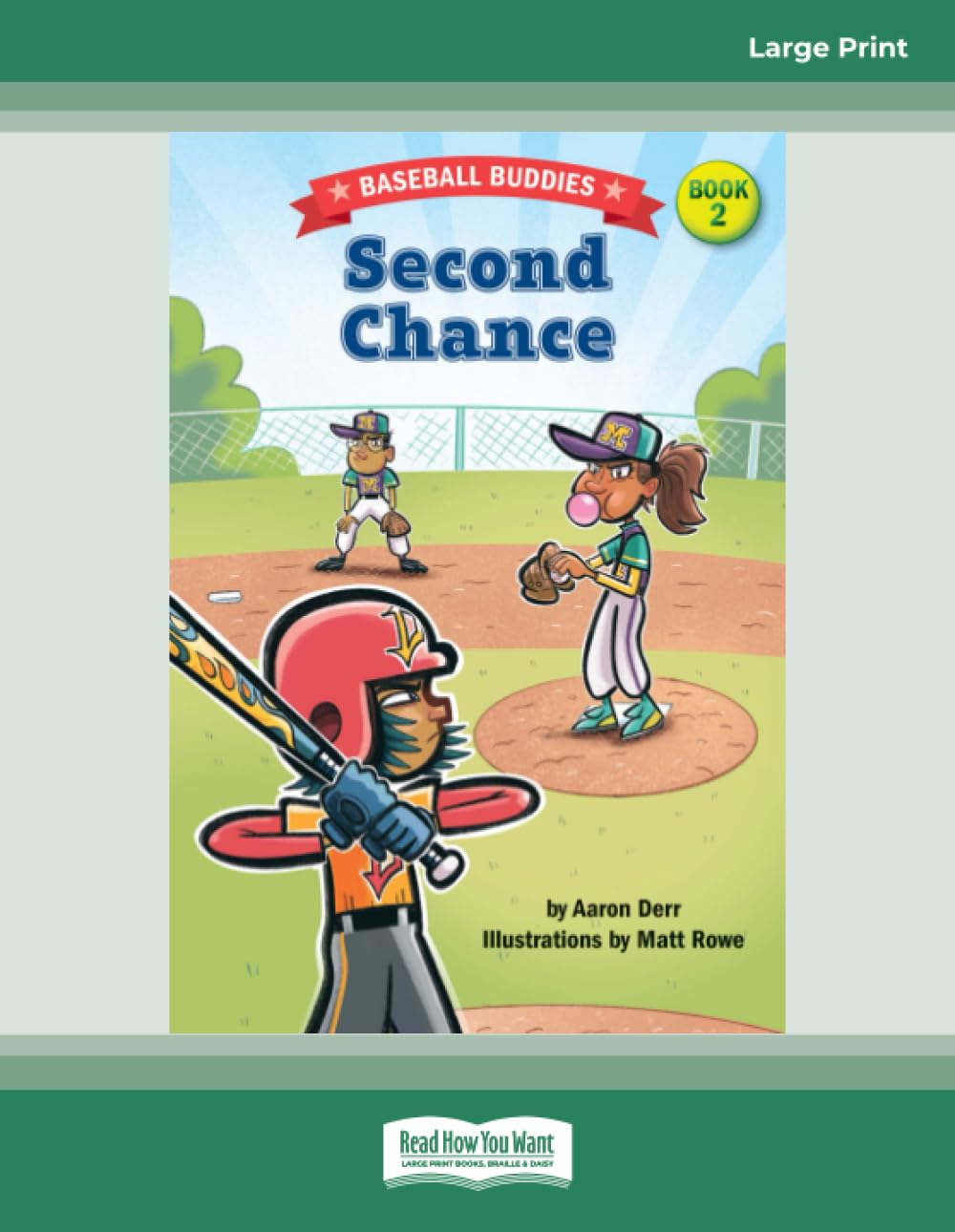 Second Chance: A Baseball Buddies Story (book# 2): (Large Print 16 Pt Edition) Leisure & Fun