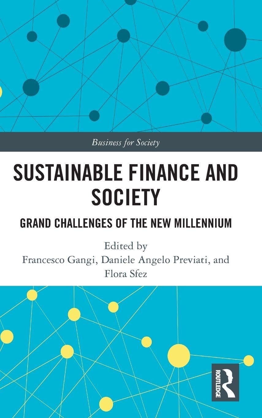 Sustainable Finance and Society Law