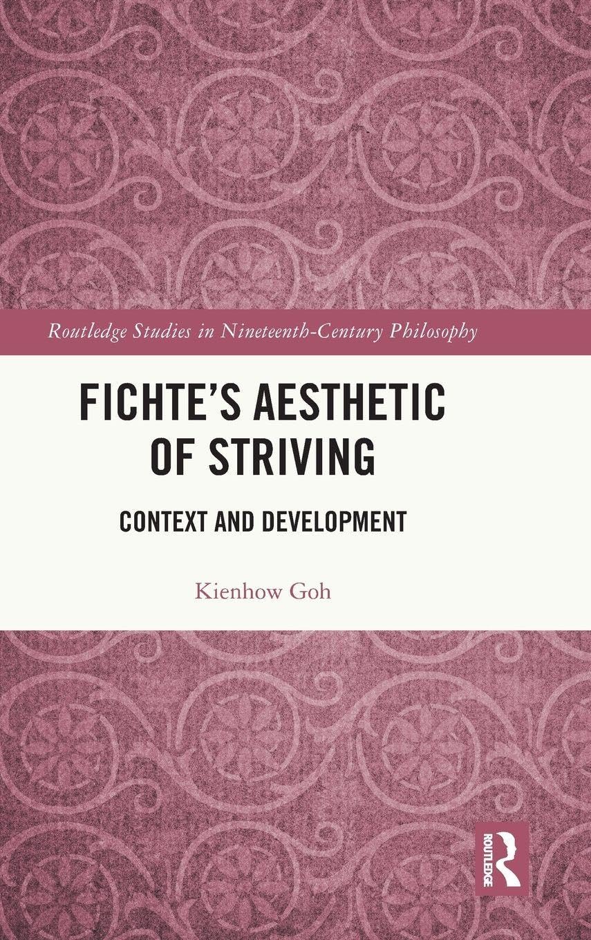 Fichte's Aesthetic of Striving Philosophy