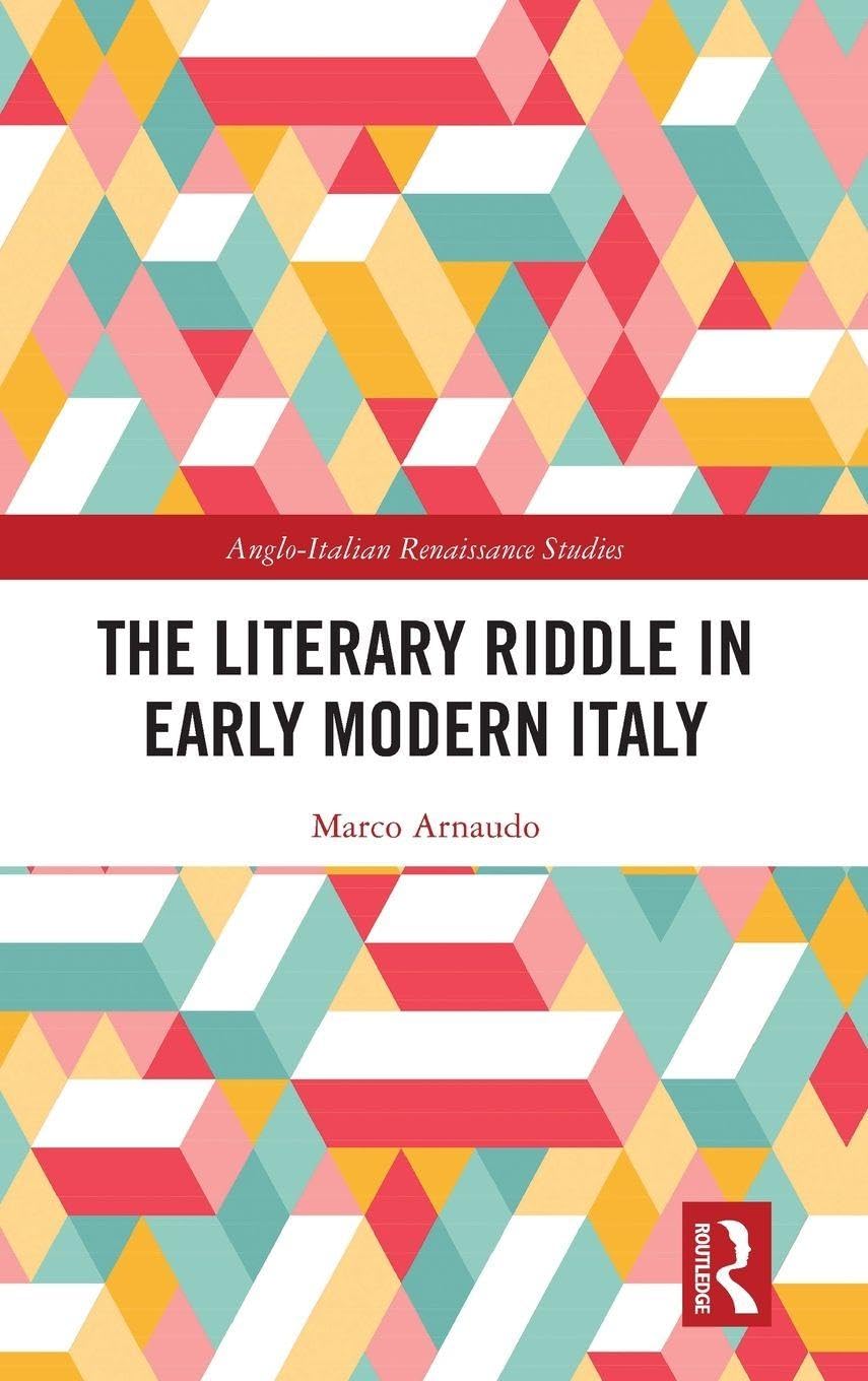 The Literary Riddle in Early Modern Italy Contemporary literature