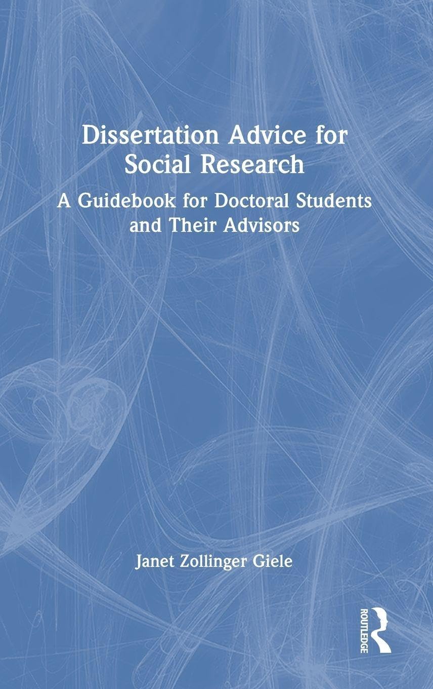 Dissertation Advice for Social Research Law