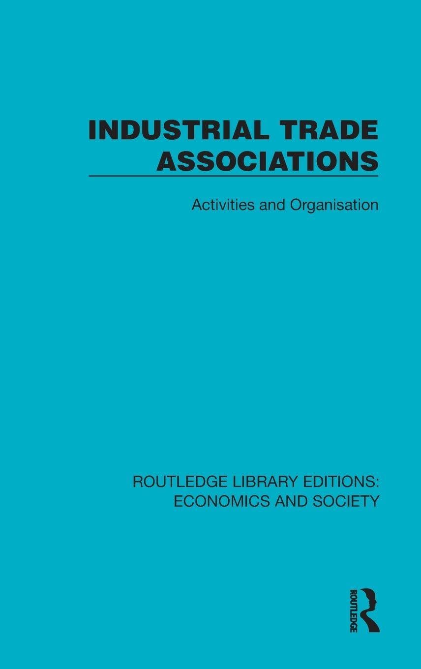 Industrial Trade Associations Social Sciences