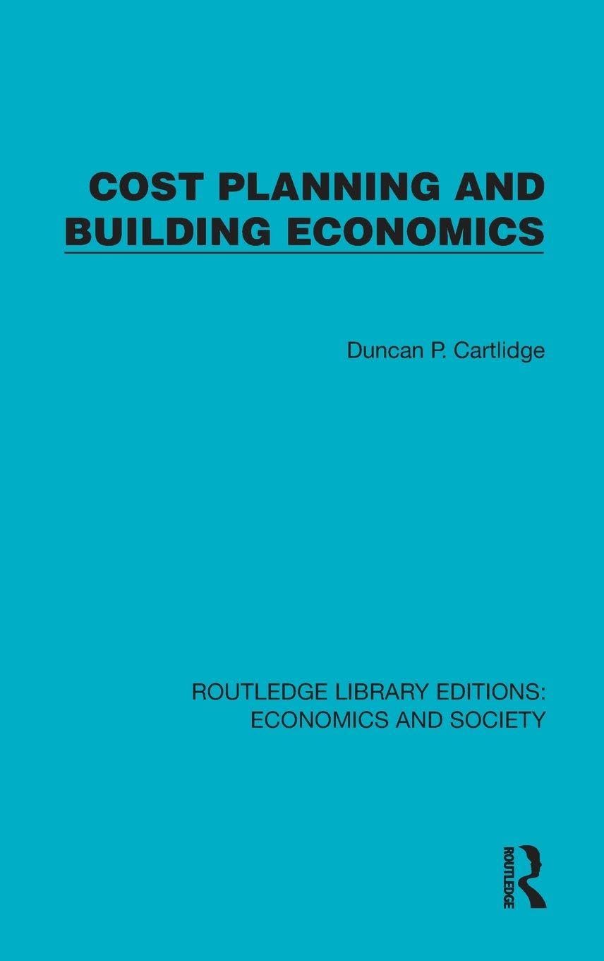 Cost Planning and Building Economics Social Sciences