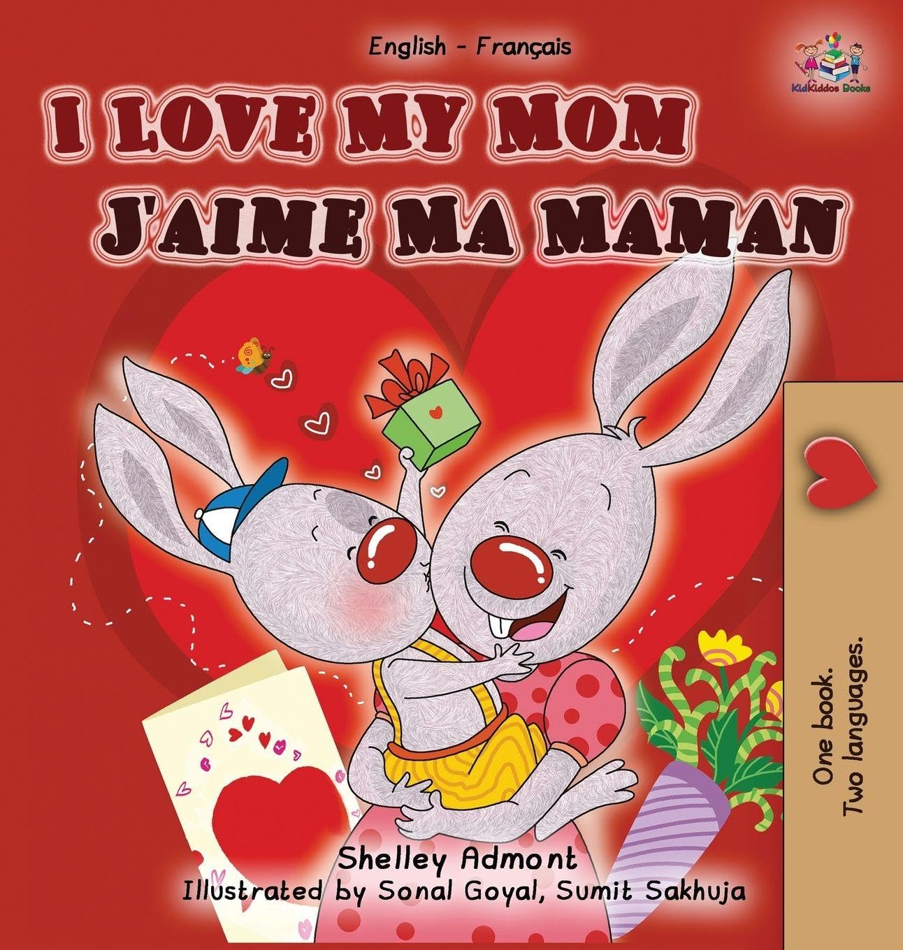 I Love My Mom (English French Bilingual Book) Foreign Languages ​​& Dictionaries