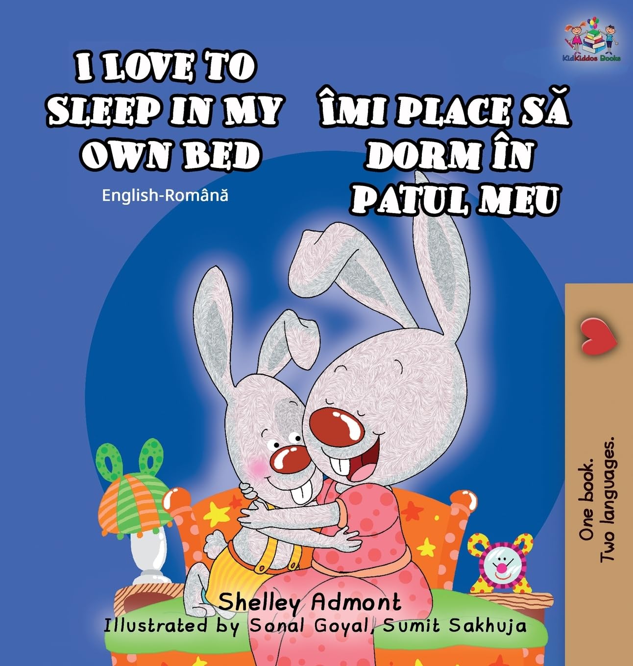 I Love to Sleep in My Own Bed (English Romanian Bilingual Book) Foreign Languages ​​& Dictionaries