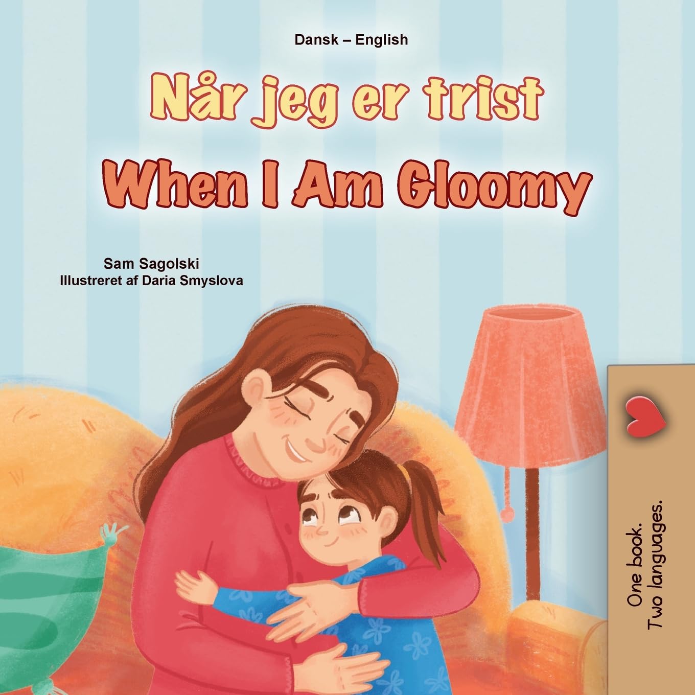 When I am Gloomy (Danish English Bilingual Children's Book) Foreign Languages ​​& Dictionaries