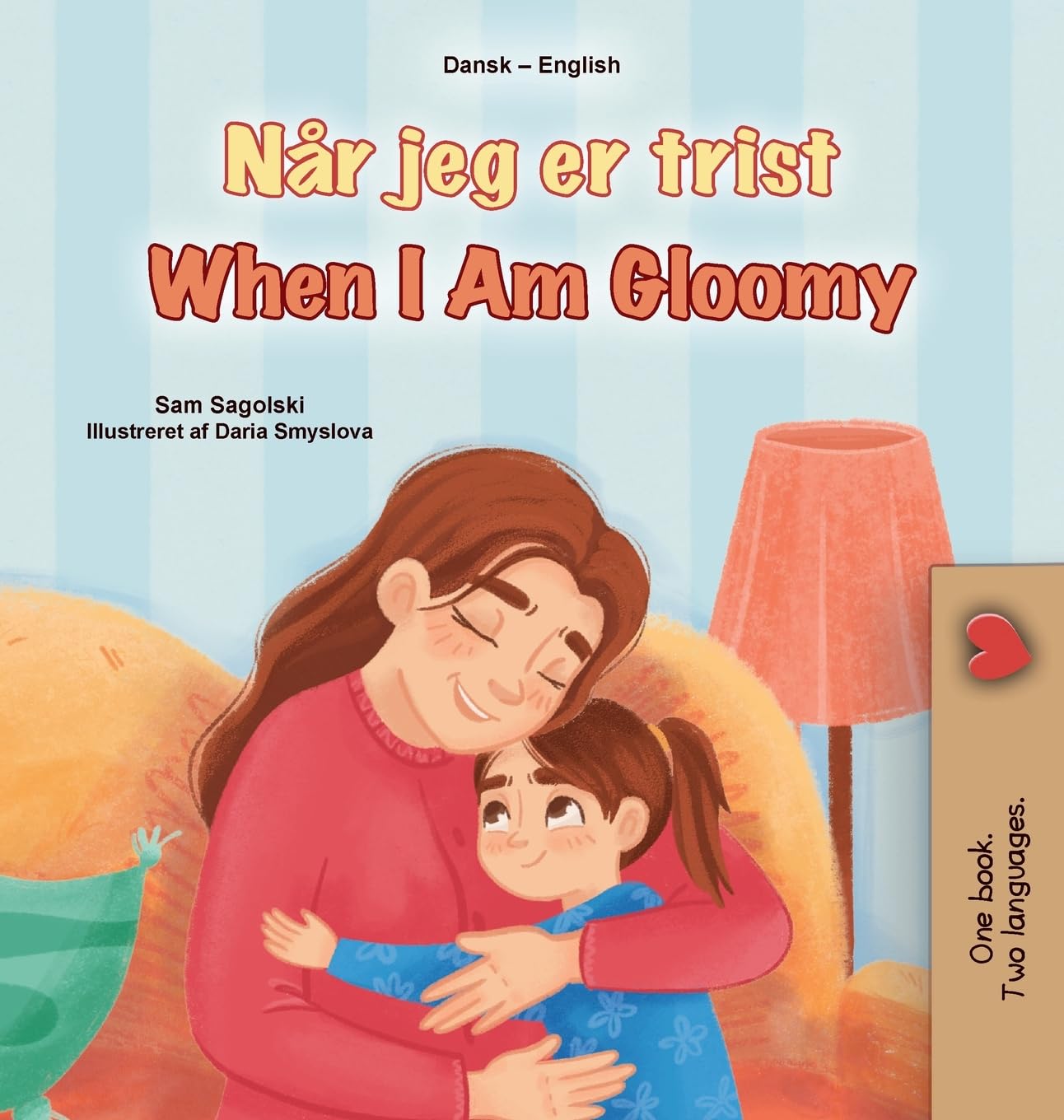 When I am Gloomy (Danish English Bilingual Children's Book) Foreign Languages ​​& Dictionaries