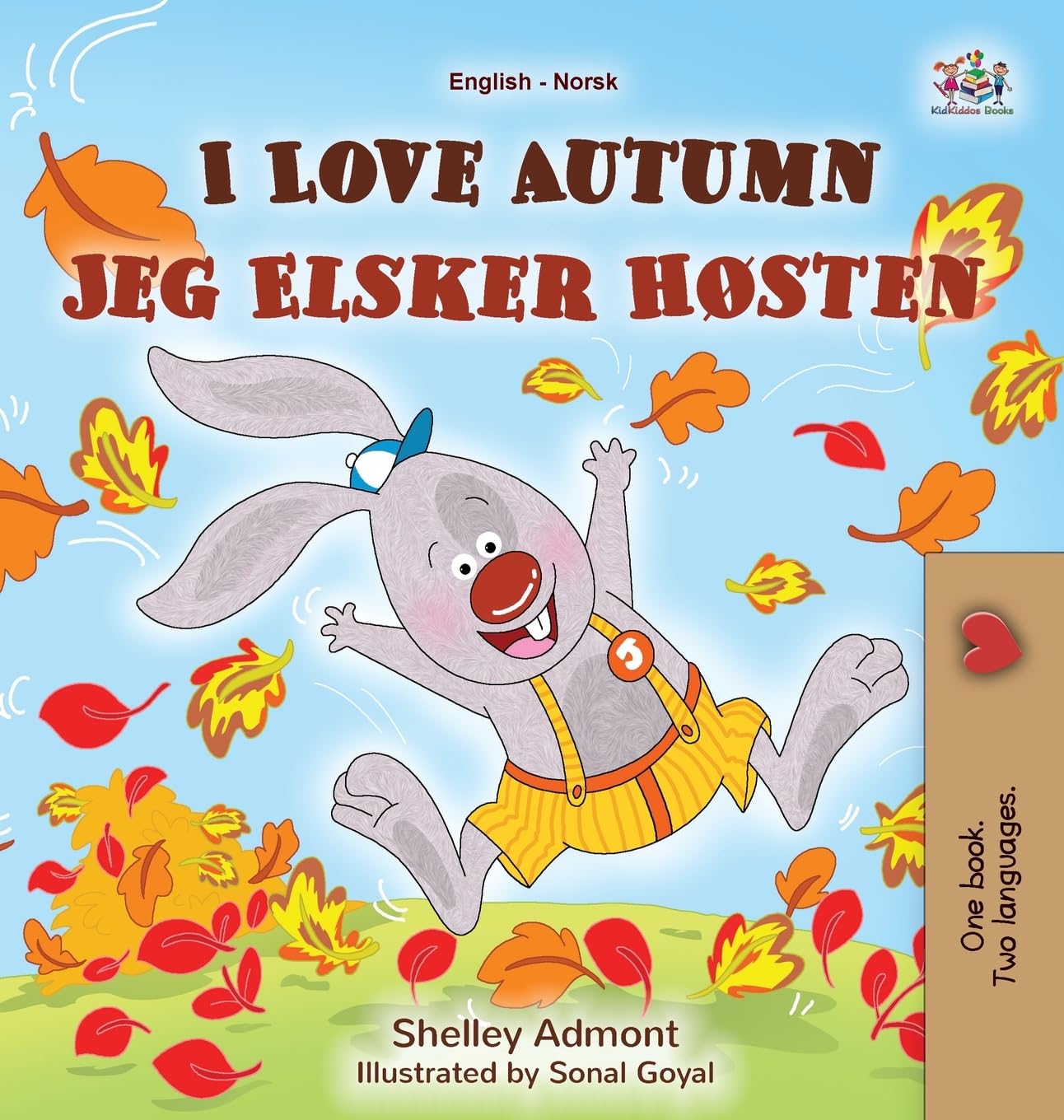 I Love Autumn (English Norwegian Bilingual Children's Book) Foreign Languages ​​& Dictionaries