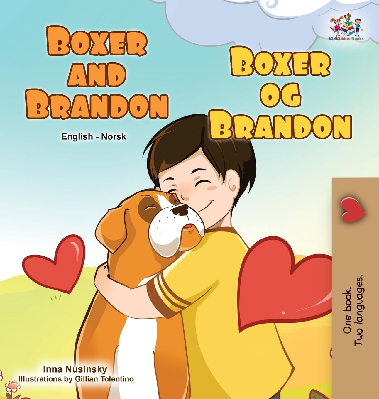 Boxer and Brandon (English Norwegian Bilingual Children's Book) Foreign Languages ​​& Dictionaries