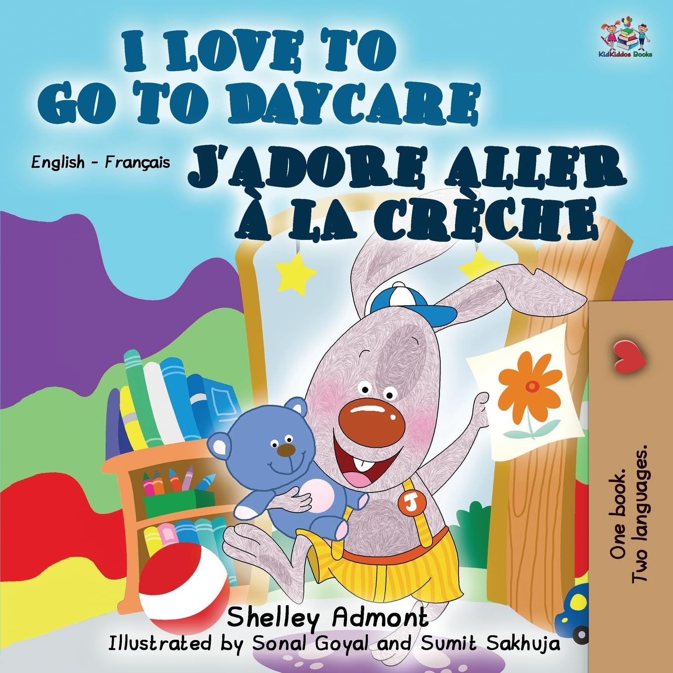 I Love to Go to Daycare (English French Bilingual Book) Foreign Languages ​​& Dictionaries
