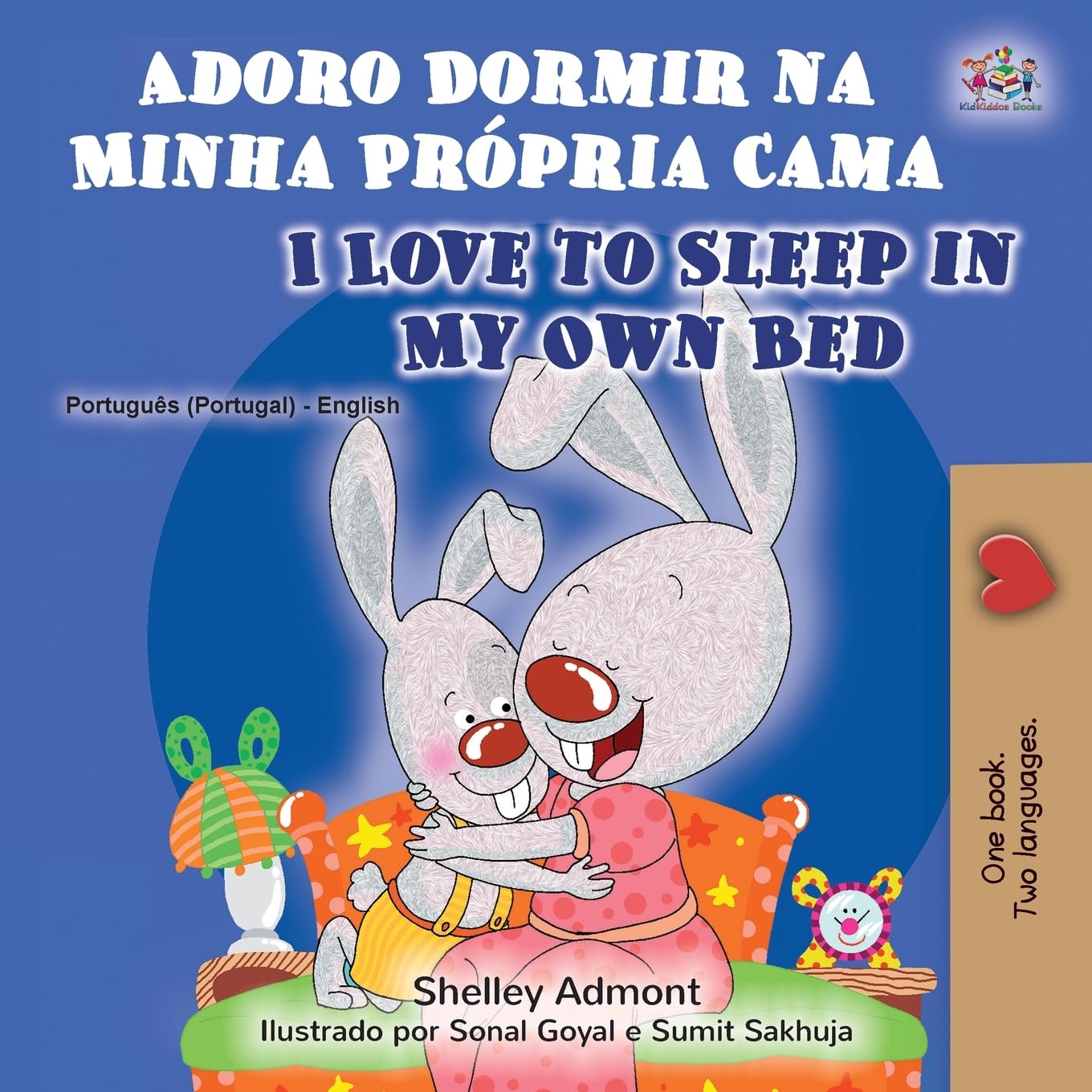 I Love to Sleep in My Own Bed (Portuguese English Bilingual Book - Portugal) Foreign Languages ​​& Dictionaries