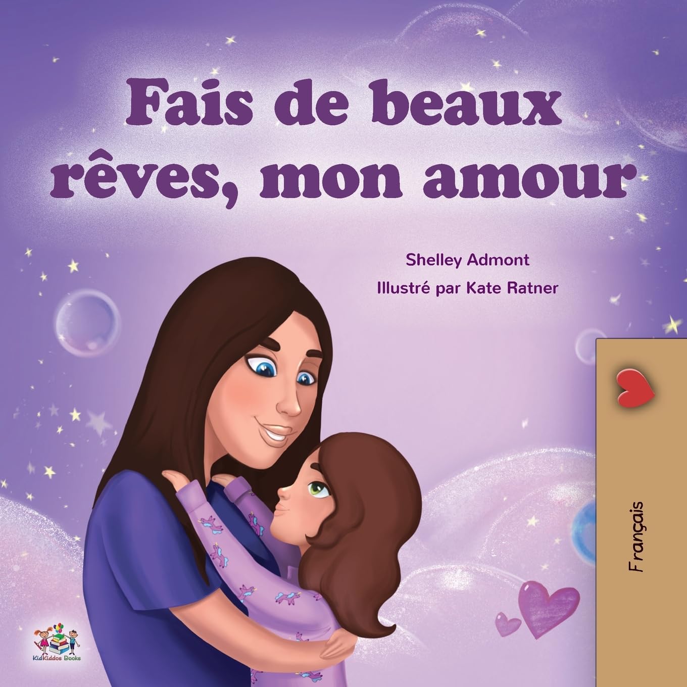 Sweet Dreams, My Love (French Children's Book) Parents & Children