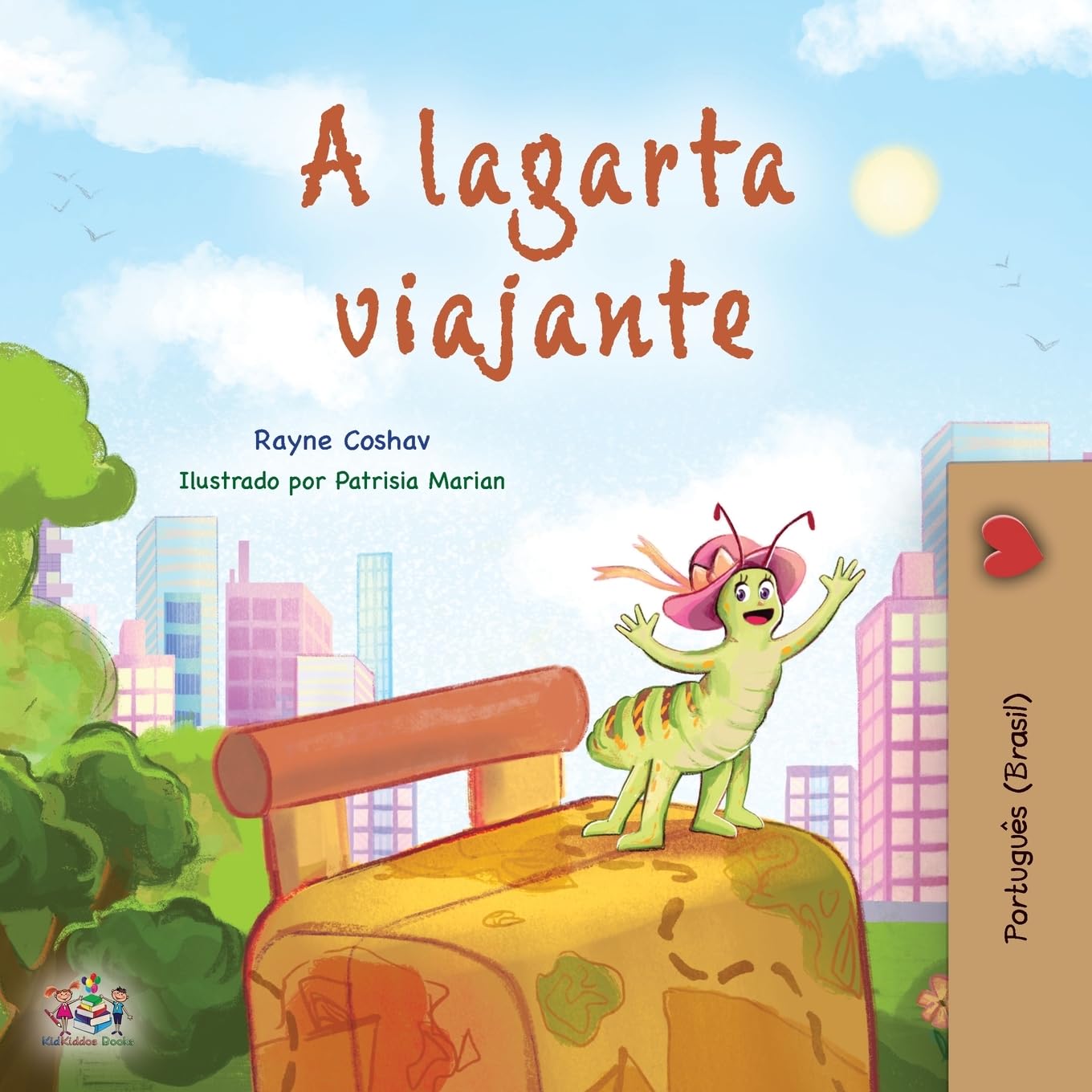 The Traveling Caterpillar (Portuguese Book for Kids - Brazilian) Non-fiction