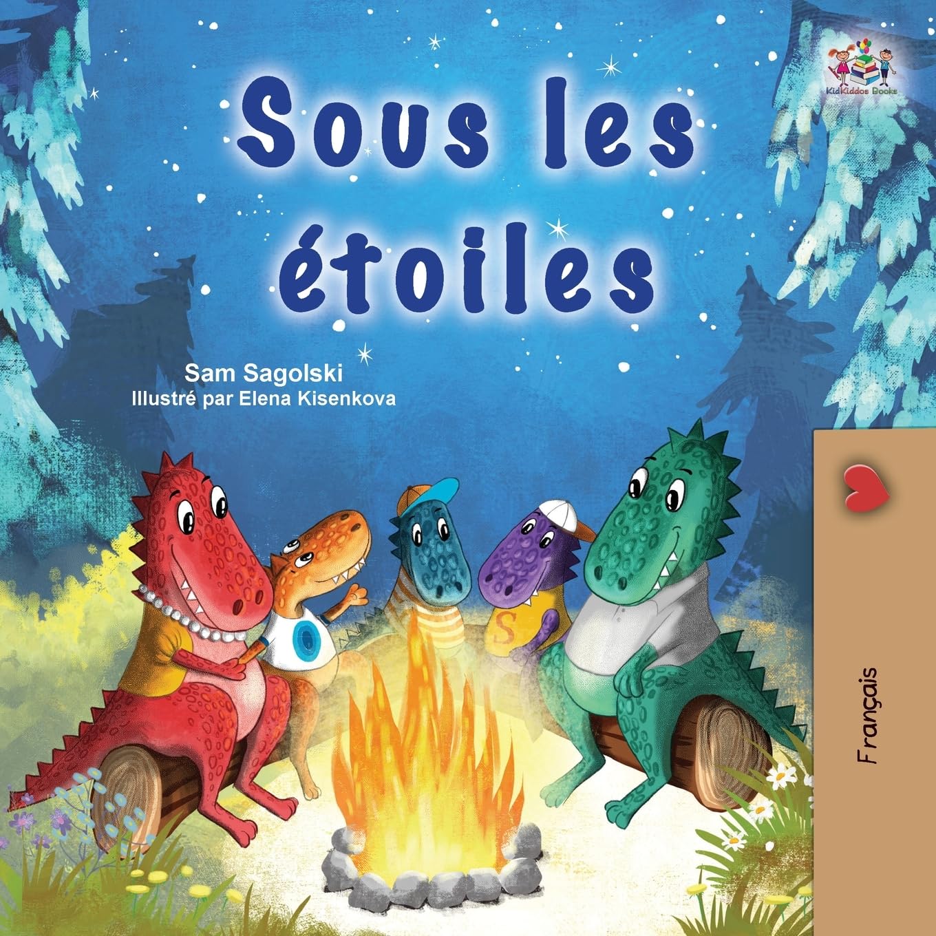 Under the Stars (French Children's Book) Parents & Children