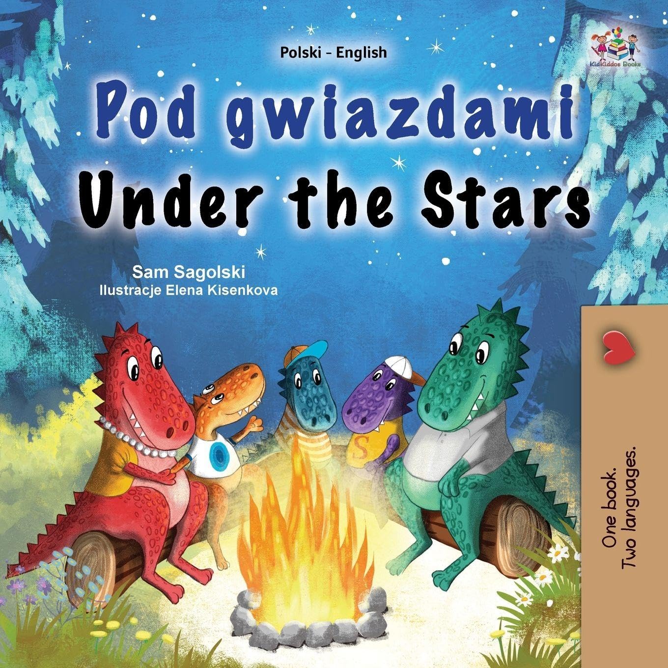 Under the Stars (Polish English Bilingual Kids Book) Foreign Languages ​​& Dictionaries