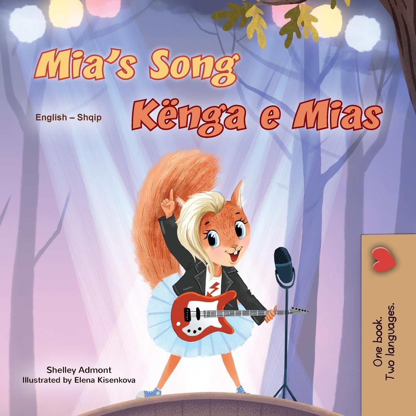 Mia's Song  (English Albanian Bilingual Children's Book) Foreign Languages ​​& Dictionaries