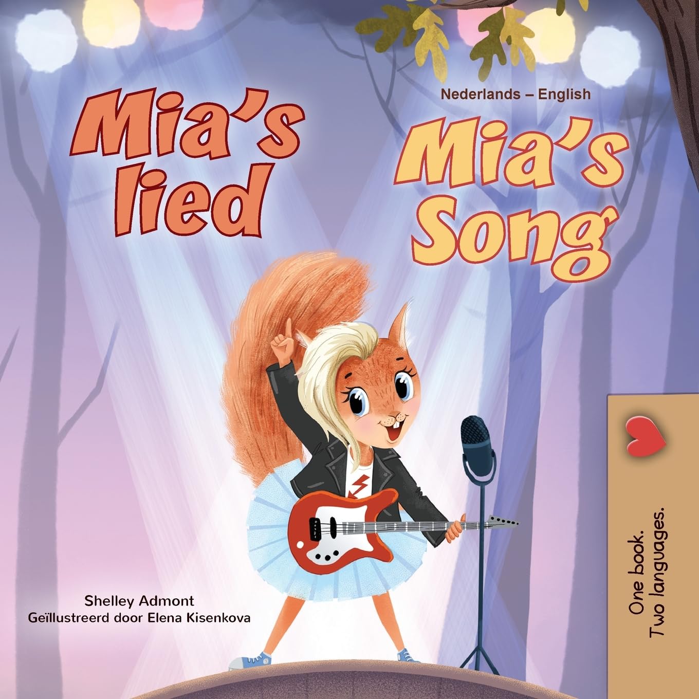 Mia's Song  (Dutch English Bilingual Children's Book) Foreign Languages ​​& Dictionaries