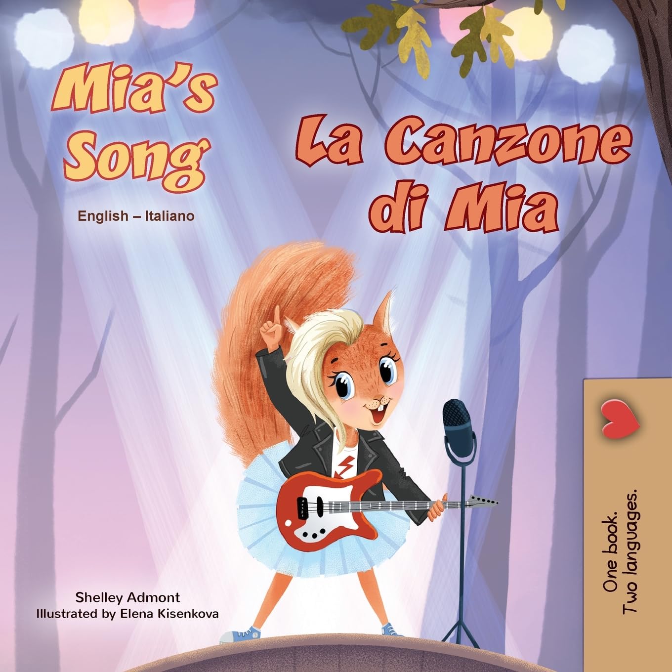 Mia's Song  (English Italian Bilingual Children's Book) Foreign Languages ​​& Dictionaries
