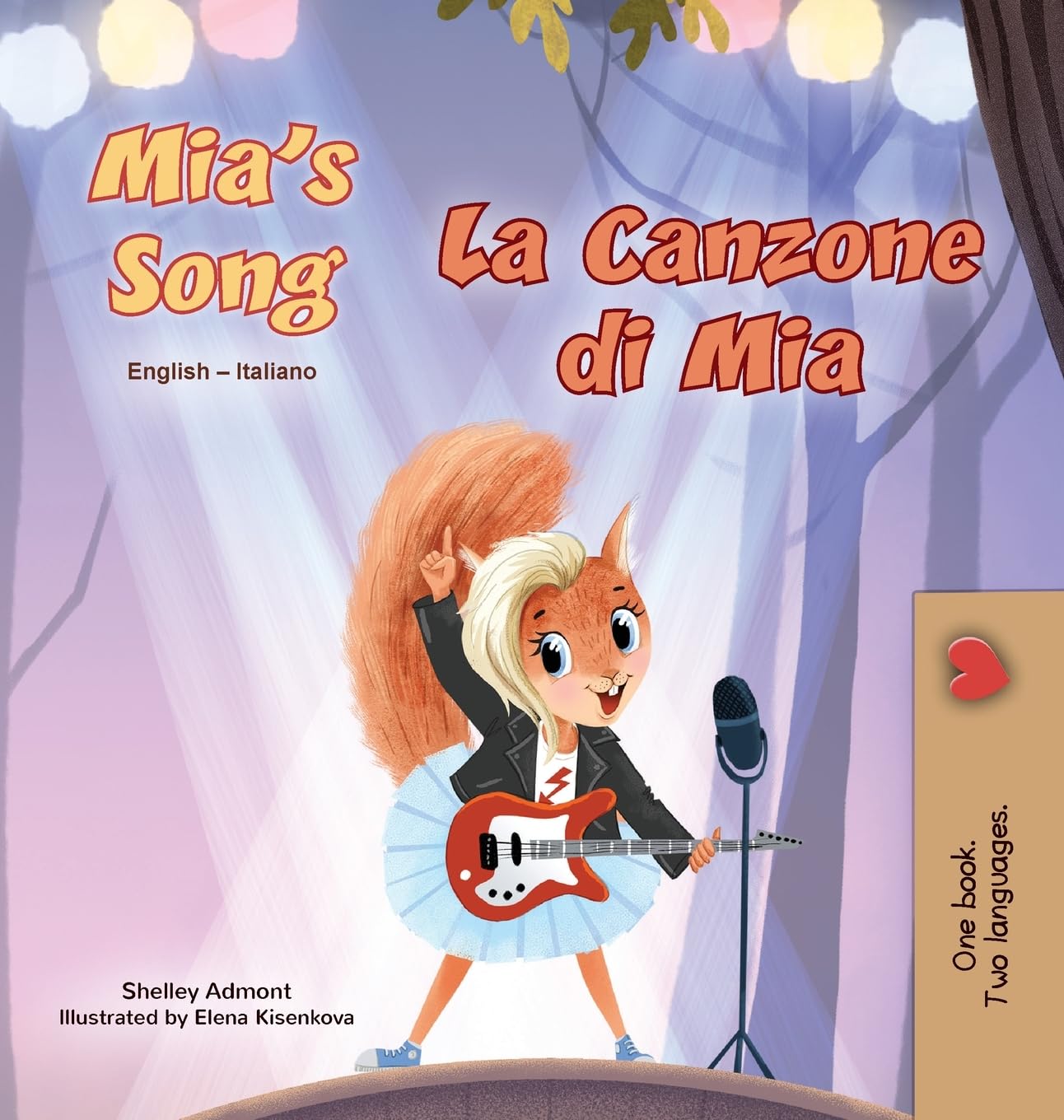 Mia's Song  (English Italian Bilingual Children's Book) Foreign Languages ​​& Dictionaries