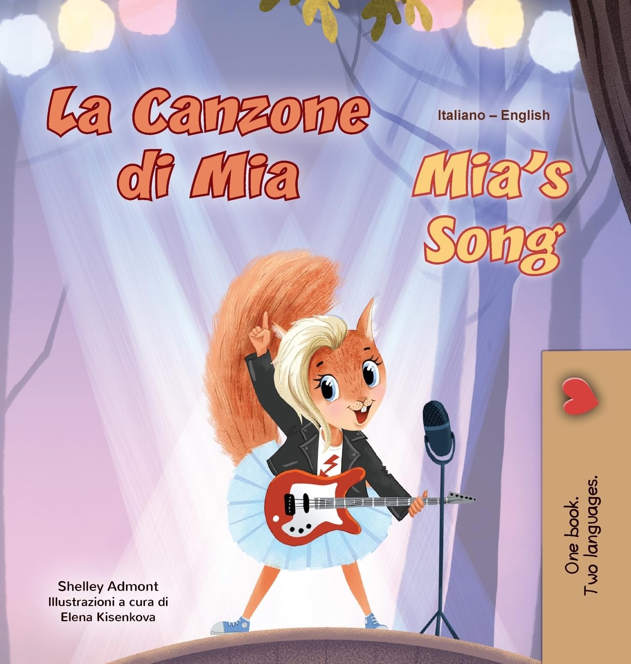 Mia's Song  (Italian English Bilingual Children's Book) Foreign Languages ​​& Dictionaries