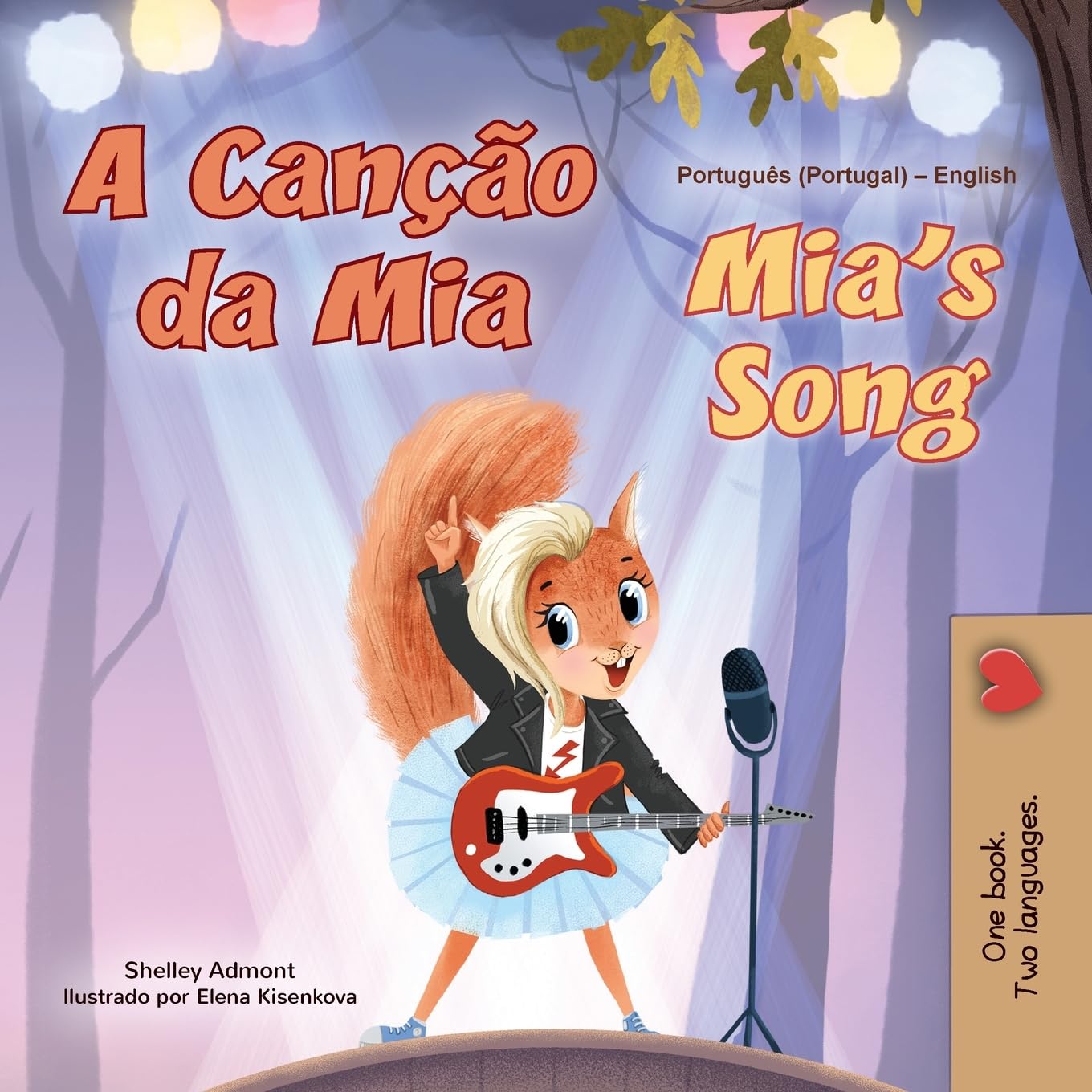 Mia's Song  (Portuguese English Bilingual Children's Book - Portugal) Foreign Languages ​​& Dictionaries