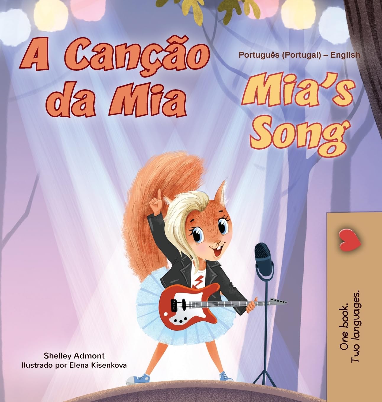 Mia's Song  (Portuguese English Bilingual Children's Book - Portugal) Foreign Languages ​​& Dictionaries