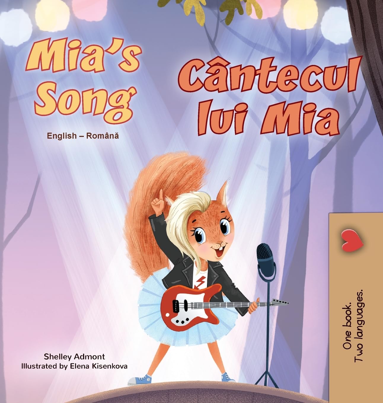 Mia's Song  (English Romanian Bilingual Children's Book) Foreign Languages ​​& Dictionaries