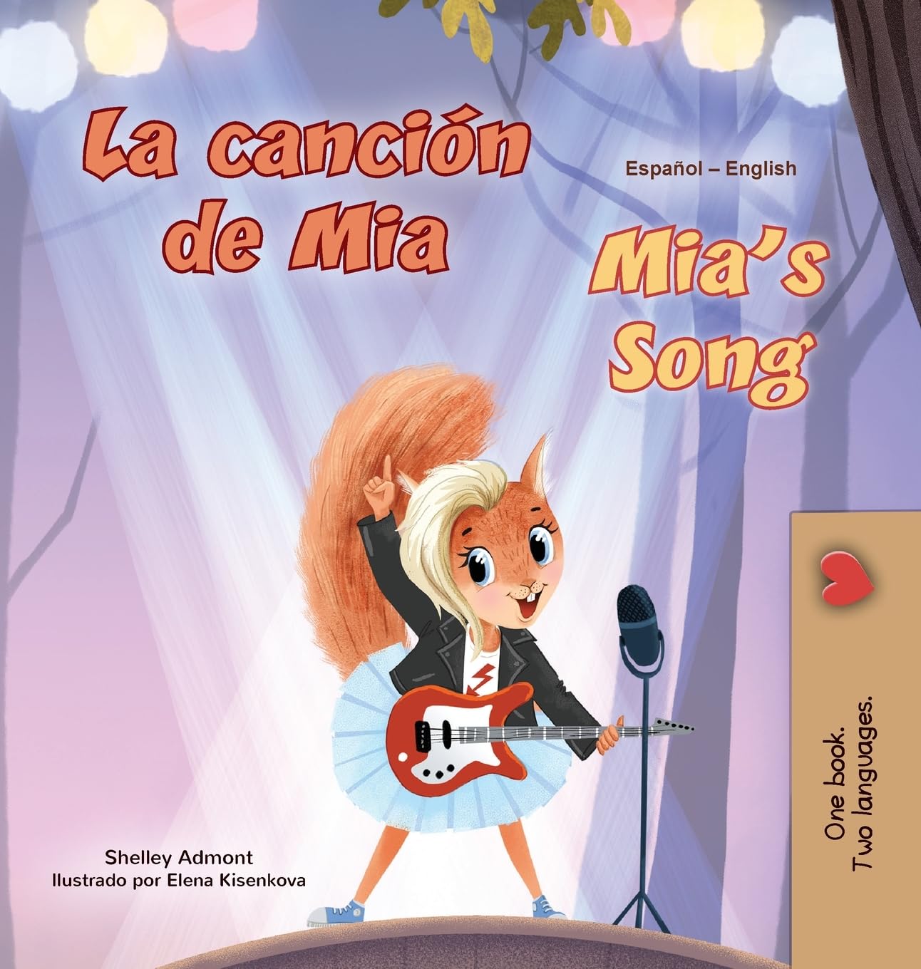 Mia's Song  (Spanish English Bilingual Children's Book) Foreign Languages ​​& Dictionaries