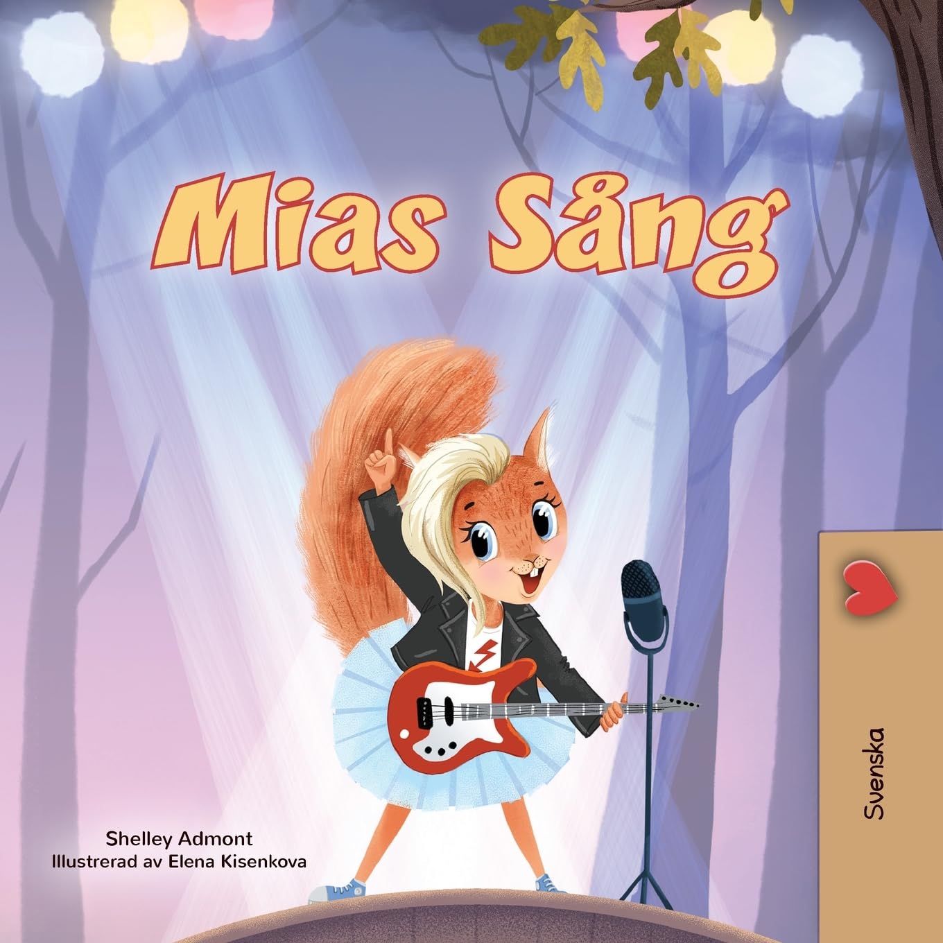 Mia's Song  (Swedish Children's Book) Foreign Languages ​​& Dictionaries
