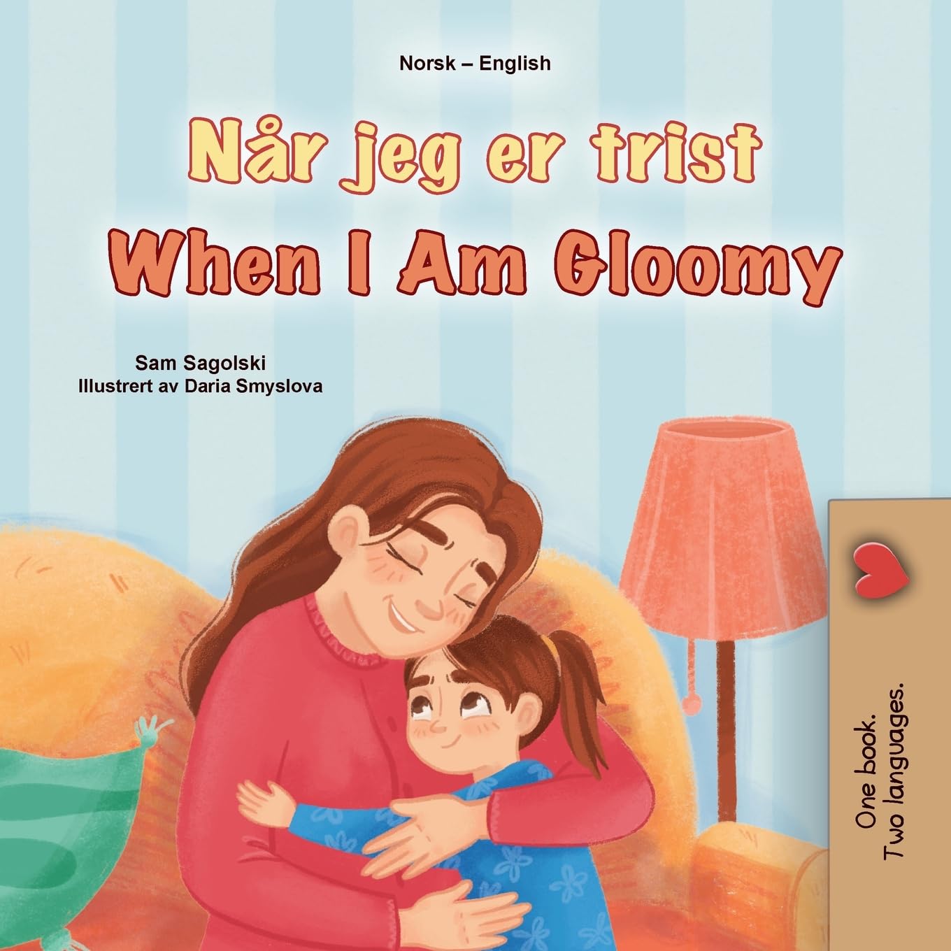 When I am Gloomy (Norwegian English Bilingual Children's Book) Foreign Languages ​​& Dictionaries
