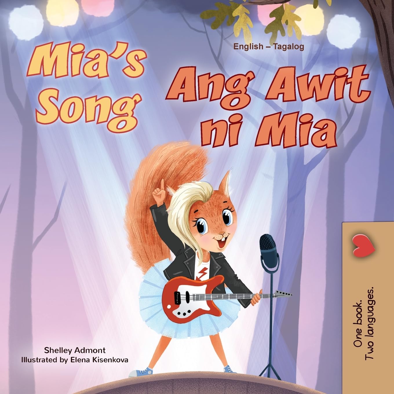 Mia's Song  (English Tagalog Bilingual Children's Book) Foreign Languages ​​& Dictionaries