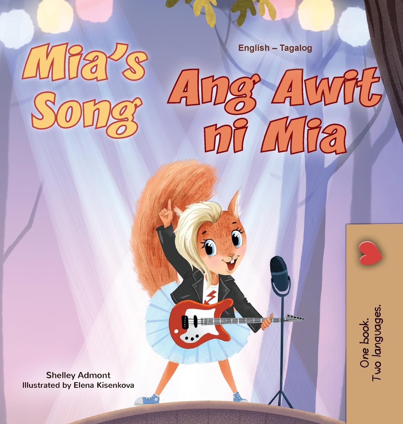 Mia's Song  (English Tagalog Bilingual Children's Book) Foreign Languages ​​& Dictionaries