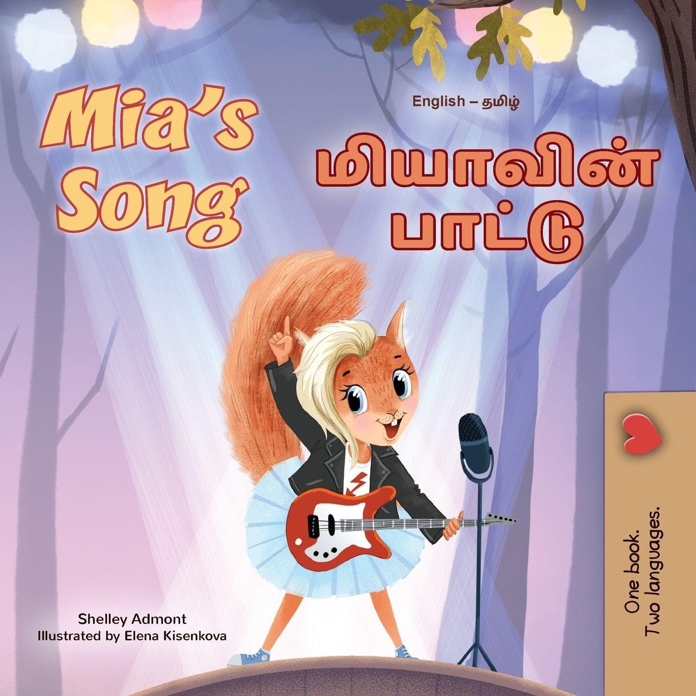 Mia's Song  (English Tamil Bilingual Children's Book) Foreign Languages ​​& Dictionaries