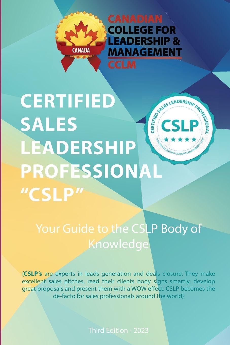 Certified Sales Leadership Professional CSLP Body of Knowledge Law