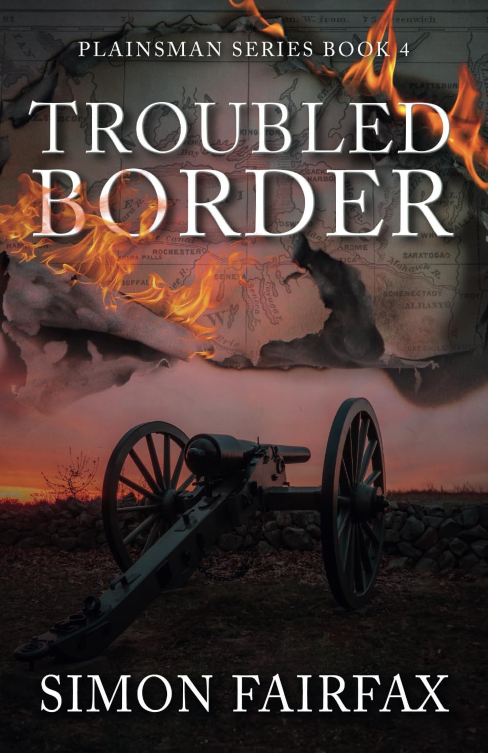 Troubled Border: A Classsic Western adventure (Plainsman series book 4) Books