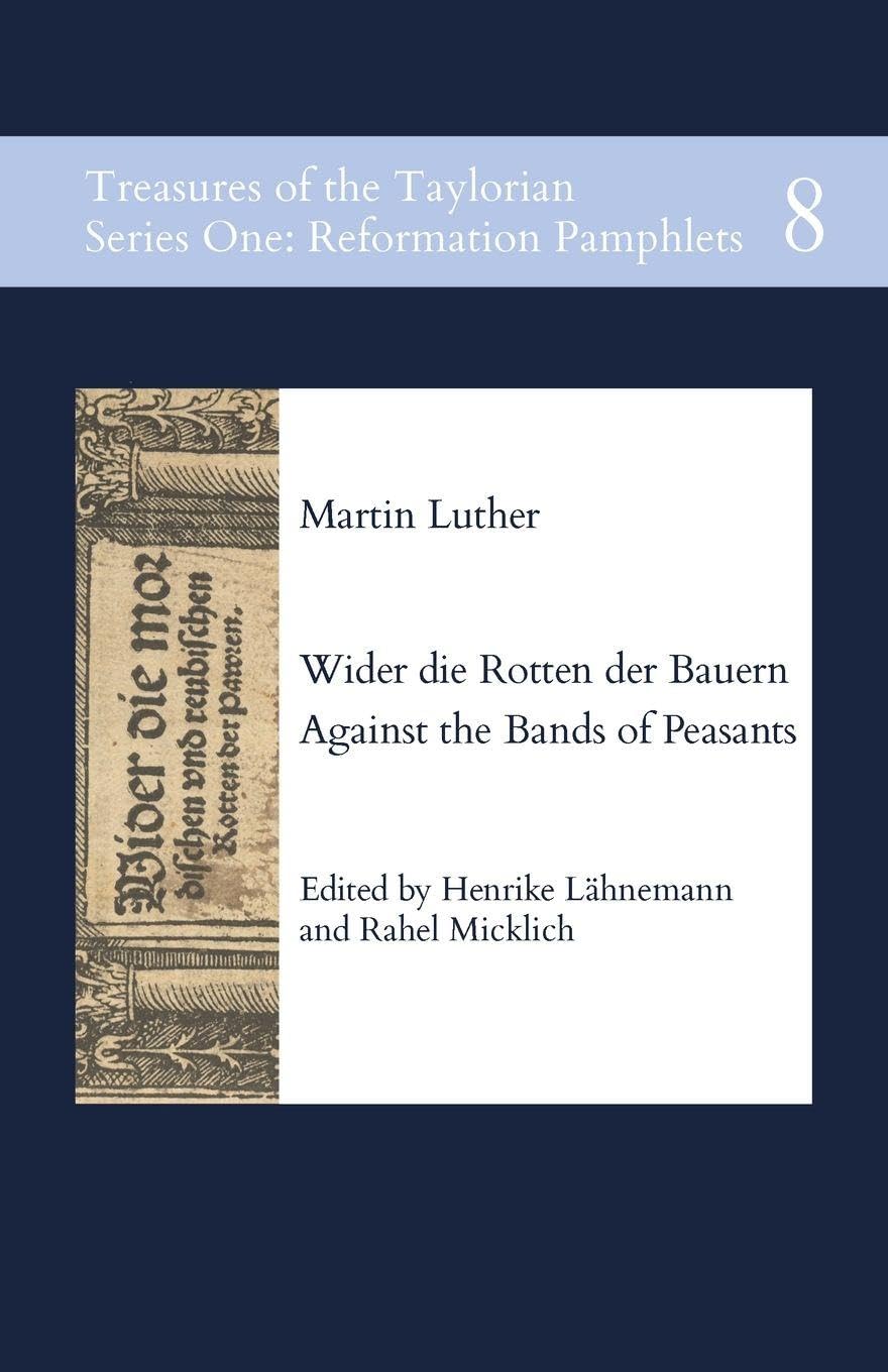 Wider die Rotten der Bauern. Against the Bands of Peasants Contemporary literature