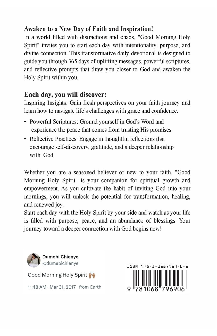 Good Morning Holy Spirit Religion & Esotericism
