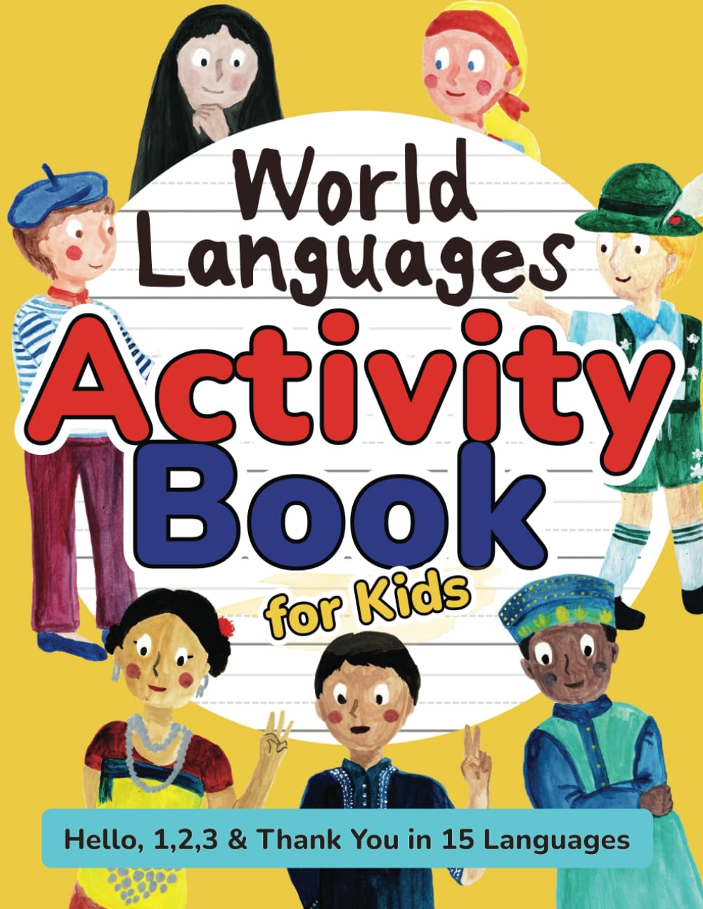 World Languages Activity Book for Kids Tiptoi & Games