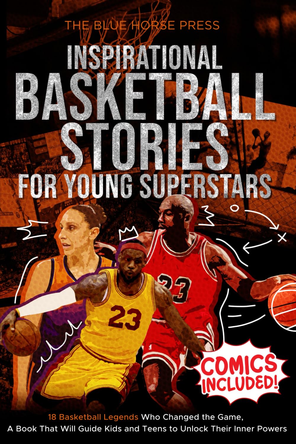 Inspirational Basketball Stories for Young Superstars: 18 Basketball Legends Who Changed the Game — A Book That Will Guide Kids and Teens to Unlock ... (Sports Collection for Young Superstars) Leisure & Fun