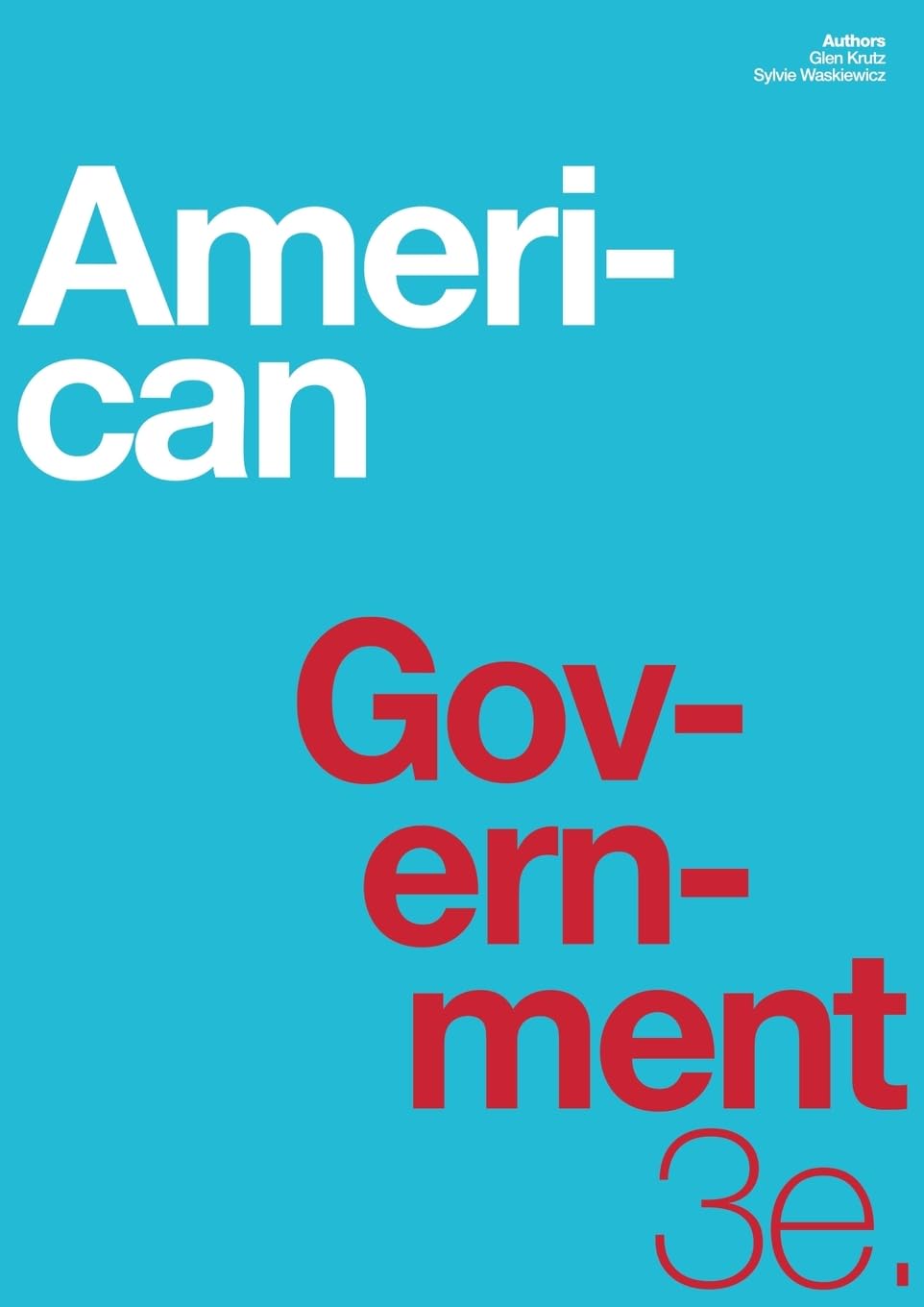 Product Image: American Government 3e
