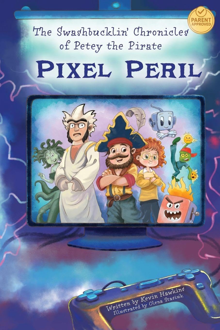 The Swashbucklin' Chronicles of Petey the Pirate book 2 - Pixel Peril Novels & Short Stories