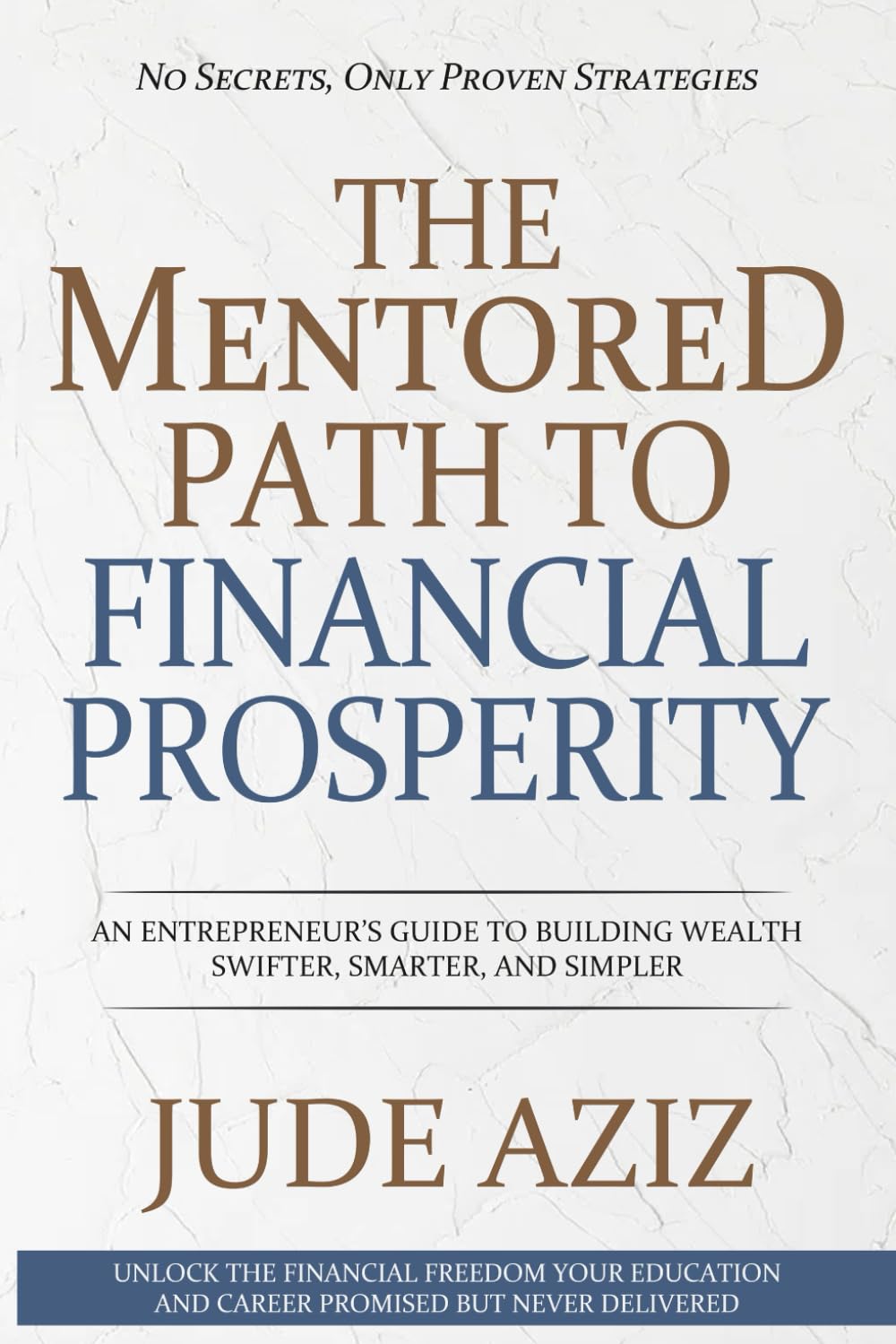 The Mentored Path to Financial Prosperity: An entrepreneur’s guide to building wealth swifter, smarter, and simpler Business, Finance & Career