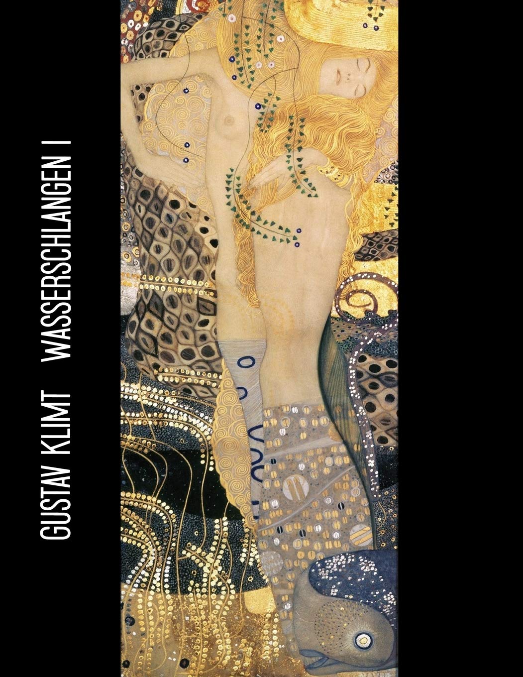 Gustav Klimt Wasserschlangen I: A4 Format | 156 Seiten | Notizbuch mit Register | Skizzenbuch mit Softcover | ideal als Tagebuch, Skizzenbuch, Sketchbook, Zeichenbuch oder leeres Malbuch Poetry