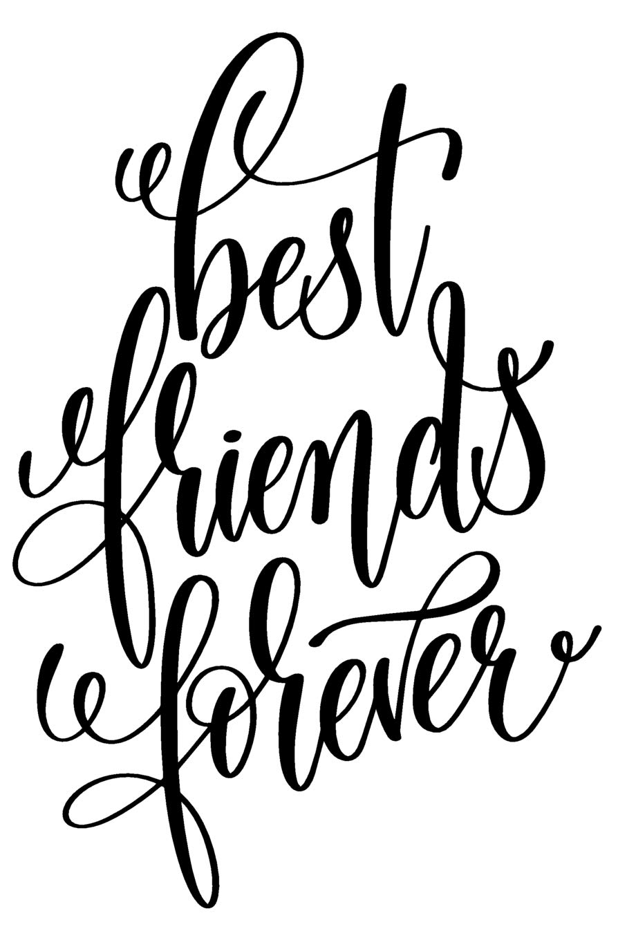 Best Friends Forever: 6x9 College Ruled Line Paper 150 Pages Parents & Children