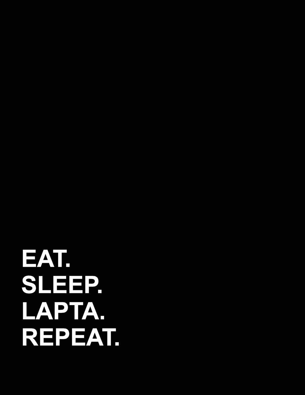 Eat Sleep Lapta Repeat: Genkouyoushi Notebook Essays & Short Stories