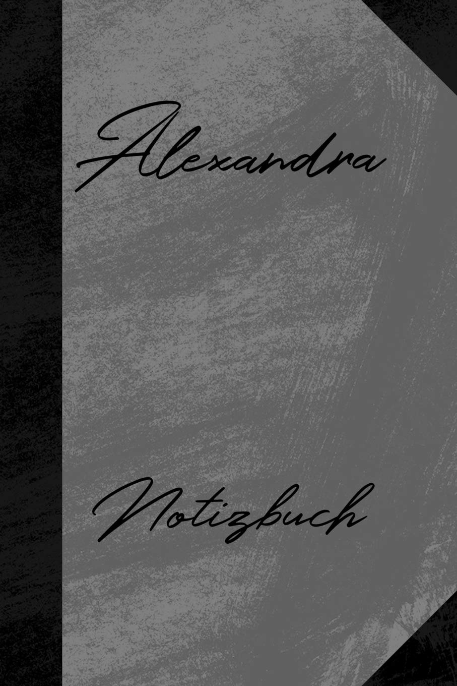 Alexandra Notizbuch: Unliniertes Notizbuch mit Rahmen für deinen Vornamen Books