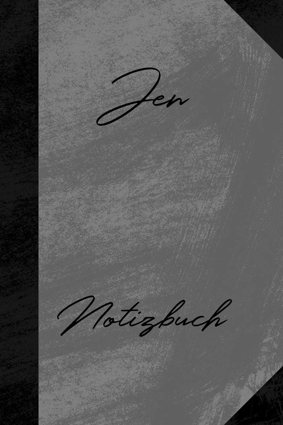 Jen Notizbuch: Unliniertes Notizbuch mit Rahmen für deinen Vornamen Books